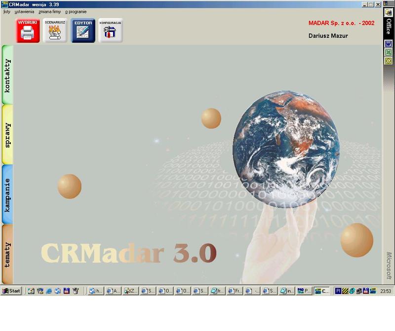 CRMadar Screenshot